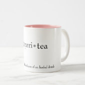 Tasse "wohlhabender Tee" (VorderseiteRechts)