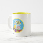 Tasse - "wollen Sie, um jemand zu klatschen " (Vorderseite Links)