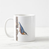 Tasse Wood Nuthatch Bird (Sitta Europaea) (Links)
