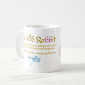 Tasse Wor(l)d Kaninchen (Vorderseite Links)