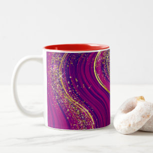 Tasse-Wrap für Glitzer Zweifarbige Tasse