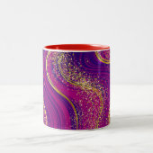 Tasse-Wrap für Glitzer Zweifarbige Tasse (Mittel)