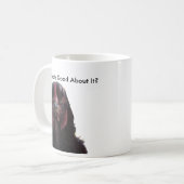 Tasse - wütendes Hühnchen (Vorderseite Links)