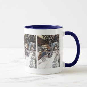 Tasse: Wütendes Hutmacher-Tee-Party - Alice im Tasse