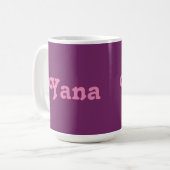 Tasse Yana (Vorderseite Links)