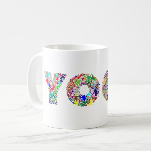 Tasse | YOGA (Vorderseite Links)