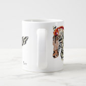 Tasse/Zebra Jumbo-Tasse (Rückseite)