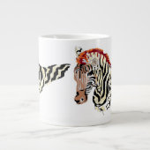 Tasse/Zebra Jumbo-Tasse (Vorderseite)