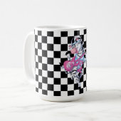 Tasse/Zebra und Checked Kaffeetasse (Vorderseite Links)