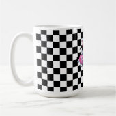 Tasse/Zebra und Checked Kaffeetasse (Links)