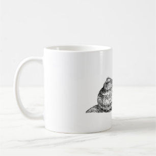 Tasse zeichnend Schnecke