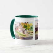 Tasse zeitgenössischer Kunst (Vorderseite Links)