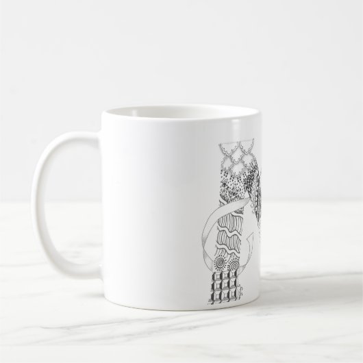 Tasse - Zenletter "M " (Links)