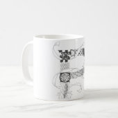 Tasse - Zenletter "P " (Vorderseite Links)