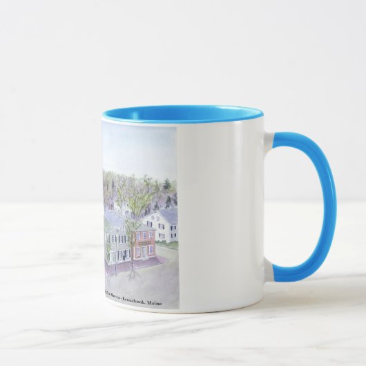 Tasse - Ziegelstein-Speicher-Museum - Kennebunk, (Rechts)