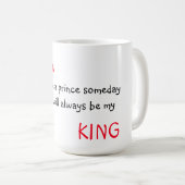 Tasse/Zitat "lieber Vati " Kaffeetasse (VorderseiteRechts)