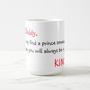 Tasse/Zitat "lieber Vati " Kaffeetasse