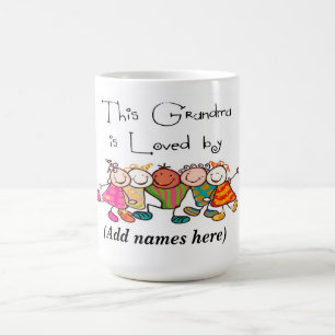 Tasse/Zitat "Oma wird geliebt von Kaffeetasse