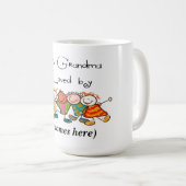 Tasse/Zitat "Oma wird geliebt von Kaffeetasse (VorderseiteRechts)