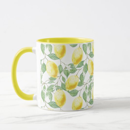 Tasse-Zitronen Tasse (Links)
