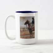 TASSE, ziviler Krieg Zweifarbige Tasse (Links)
