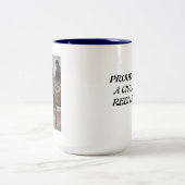 TASSE, ziviler Krieg Zweifarbige Tasse (Mittel)