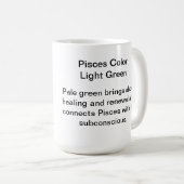 Tasse - Zodiakfarbe für Fische (VorderseiteRechts)