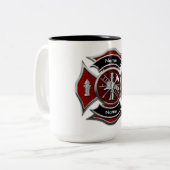 Tasse "ZOLLBARE Monogram Firefighter" (Vorderseite Links)