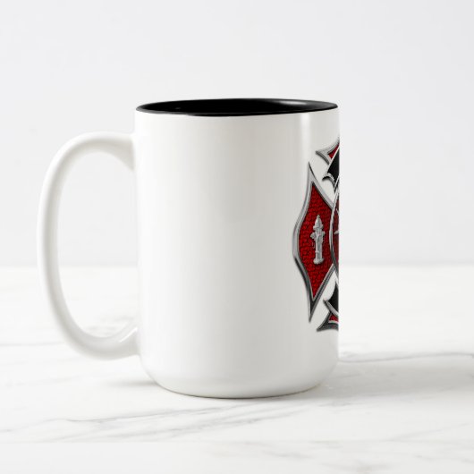 Tasse "ZOLLBARE Monogram Firefighter" (Links)