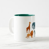 Tasse - Zootiere (Vorderseite Links)