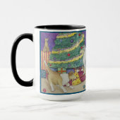 Tasse zu Weihnachten Colliesen (Links)