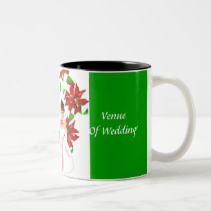 Tasse zu Weihnachten/Dezember Grüner Polterabend
