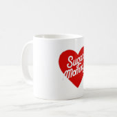 Tasse Zucker MUTTER bestes Geschenk (Vorderseite Links)