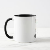 Tasse "Zuhause ist, wo der Frenchie ist" (Links)