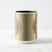 Tasse zum 19. oder 8. Geburtstag der Bronze (Zentrum)