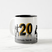 Tasse zum 20. Jahrestag (Vorderseite Links)