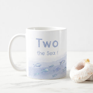 Tasse zum 2. Geburtstag eines Seefischers