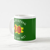 Tasse zum 30. Geburtstag (Vorderseite Links)