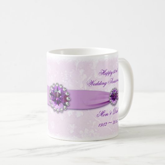 Tasse zum 33. Hochzeitstag (VorderseiteRechts)