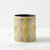 Tasse zum 50. Geburtstag der goldenen Hochzeit (Zentrum)