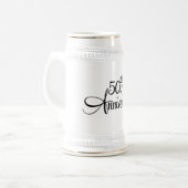 Tasse zum 50. Jubiläum (Vorderseite Links)
