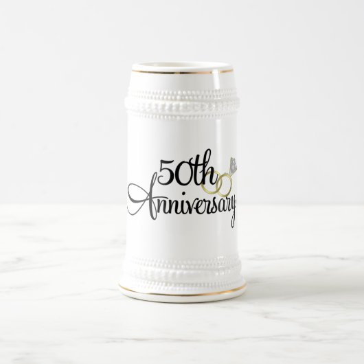 Tasse zum 50. Jubiläum (Mittel)