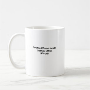 Tasse zum 50. Jubiläum der Shire of Mountain Freeh