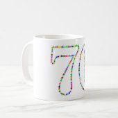 Tasse zum 70. (Vorderseite Links)