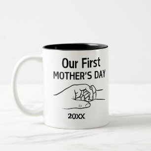 Tasse zum Ersten Muttertag im Personalisierten Jah