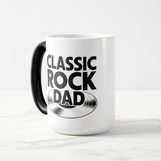 Tasse zum Farbmorphieren des klassischen Rock-Vate (Vorderseite Links)