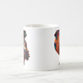 Tasse zum Feiern Schwarzer Frauen (Mittel)
