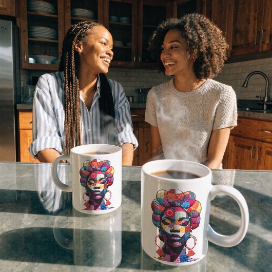 Tasse zum Feiern Schwarzer Frauen