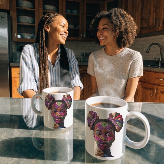 Tasse zum Feiern Schwarzer Frauen