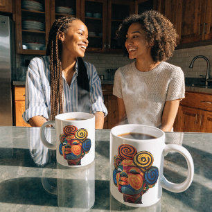 Tasse zum Feiern Schwarzer Frauen